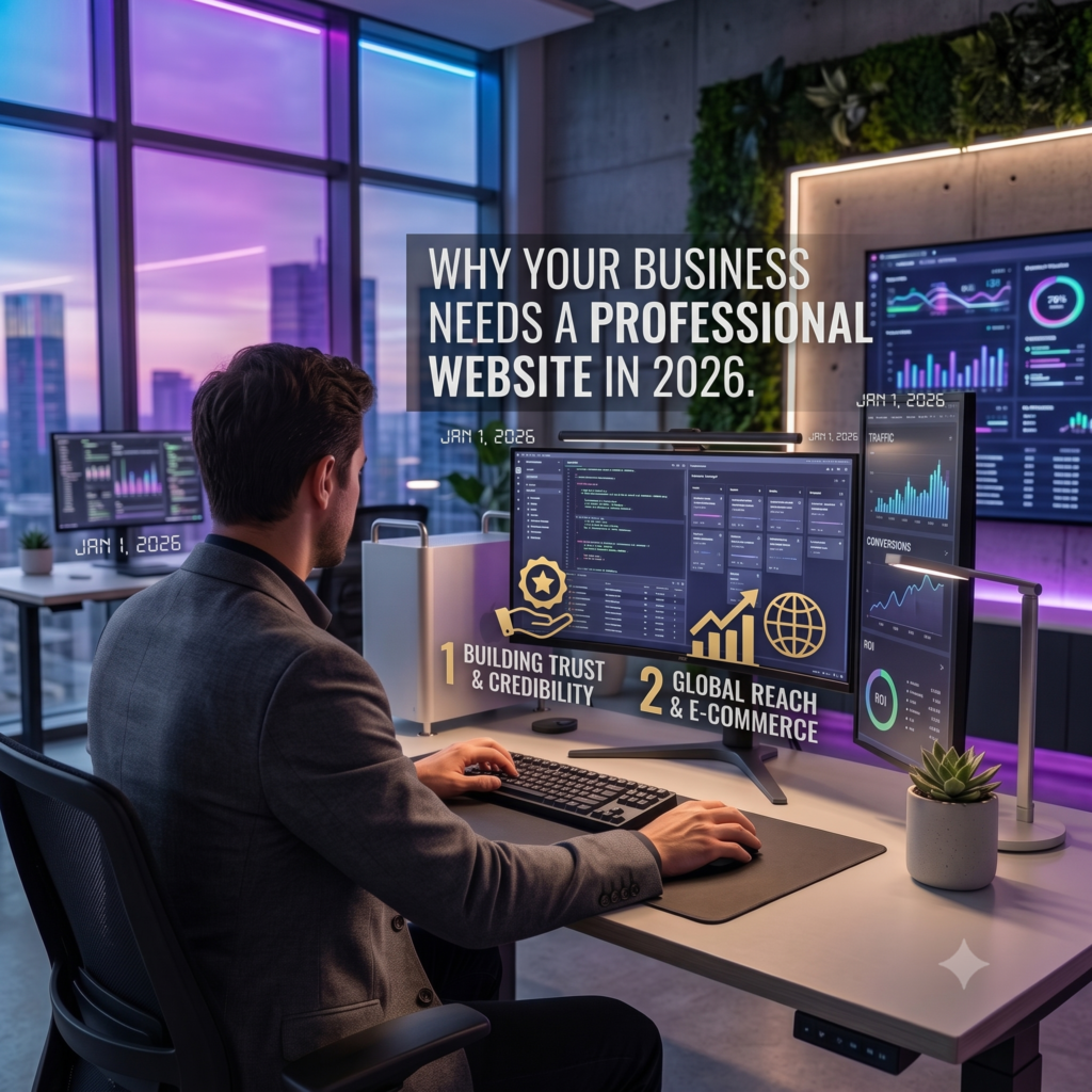 Why Every Business Needs a Professional Website in 2026